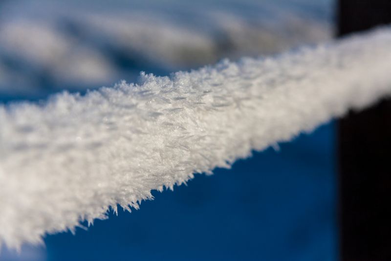 Winter pipe insulation