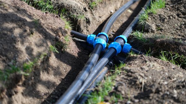 Underground Water Line Installation in Bossier City