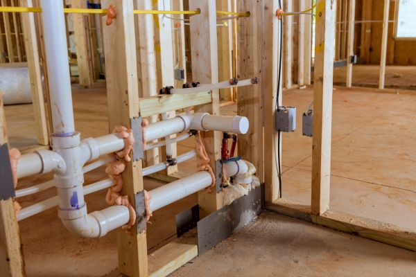 Rough Plumbing Installation in Bossier City