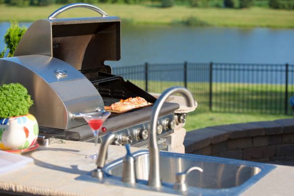 Outdoor Kitchen Plumbing in Bossier City
